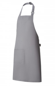 60126 Фартук с нагрудником dark grey (темно-серый) HORECA  Одежда для официантов  размер