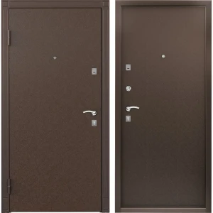 Дверь входная металлическая Спектра Сталь, 860 мм, левая
