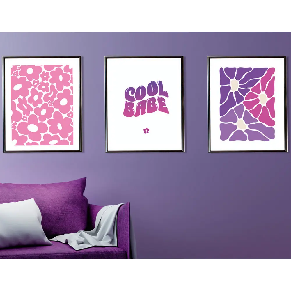 Постер Цветы 30x40 см 3 шт АРТ ДИЗАЙН STLM-2194810