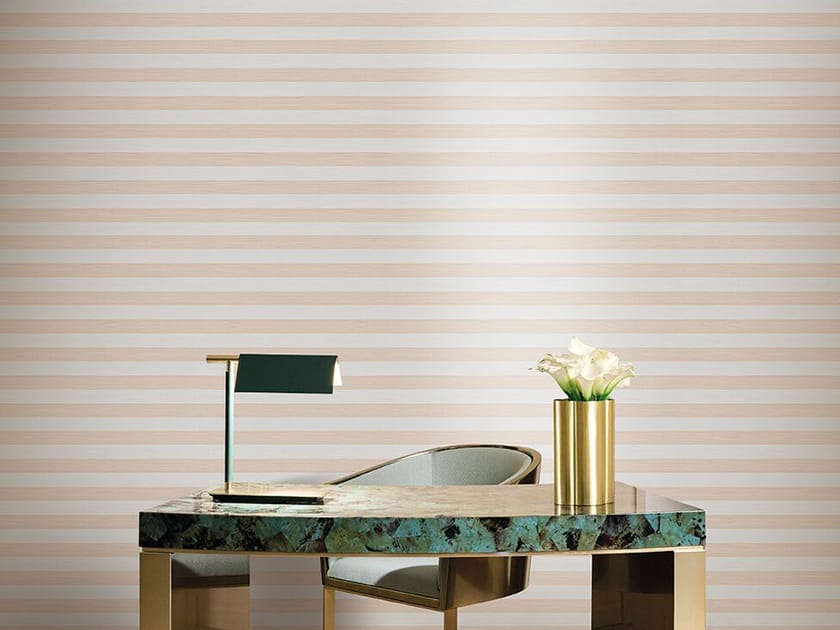 Полосатые обои из рафии Jannelli&Volpi Армани Каса обоев - графические элементы 3 ARCH-00072762