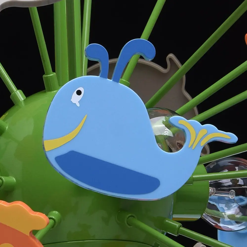 Люстра Улыбка 5xE14x40 Вт, металл/пластик, цвет мультиколор MW-Light STLM-2083674 - Вид №6