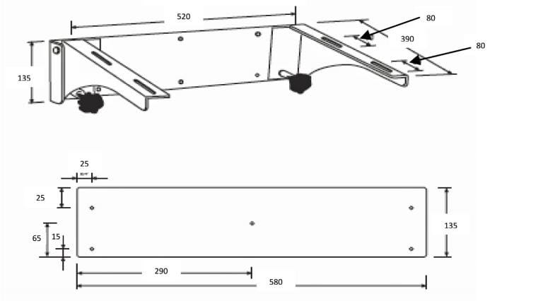Держатель для умывальника Thermomat Classic ARCH-00145655 - Вид №2