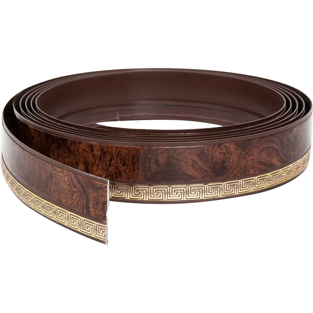 Бленда 1 м/п Греция 5 см, пластик, цвет корень ореха DOMLEGRAND STLM-2108674 - Вид №1