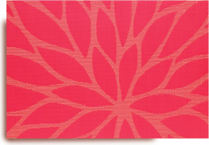 10623268 Harman Салфетка подстановочная 48х33см "Цветочный жаккард", ярко-розовый ПВХ