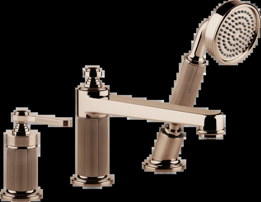 Смеситель для ванны 65037 030 Gessi Venti20 МЕДЬ PVD