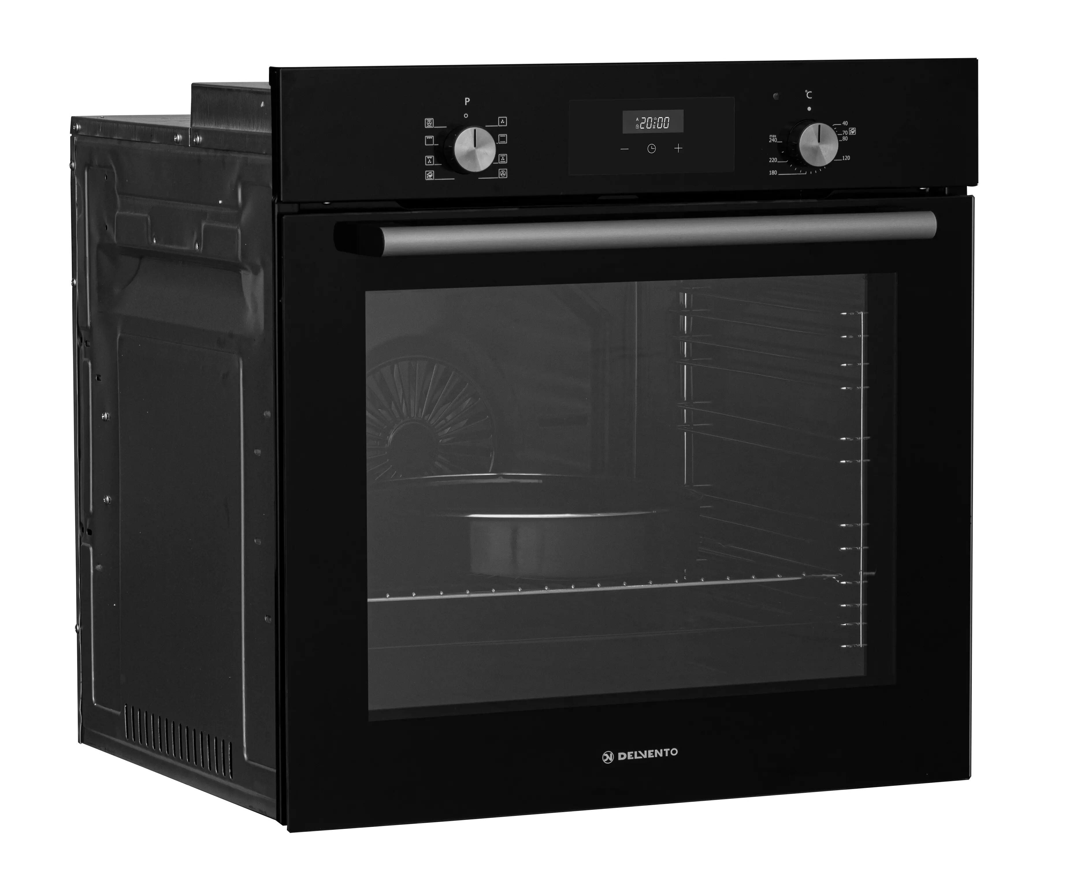 9140914 Электрический духовой шкаф Delvento V6EB68057 черный STDN-0142991 - Вид №2