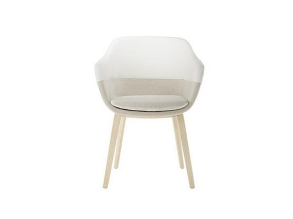 Мягкий тканевый стул с подлокотниками Brunner crona ARCH-00128303