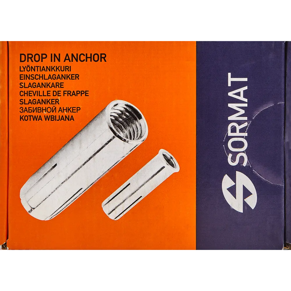 Забивной анкер Sormat LA 8 мм, 100 шт STLM-2056815 - Вид №3