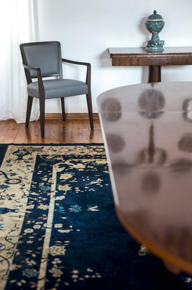 Мягкий тканевый стул с подлокотниками Cizeta GAMMA ARCH-00031829 - Вид №7