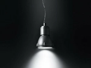 SIMES Люминесцентный металлогалогенный подвесной светильник для наружного освещения из алюминия Focus sospensione