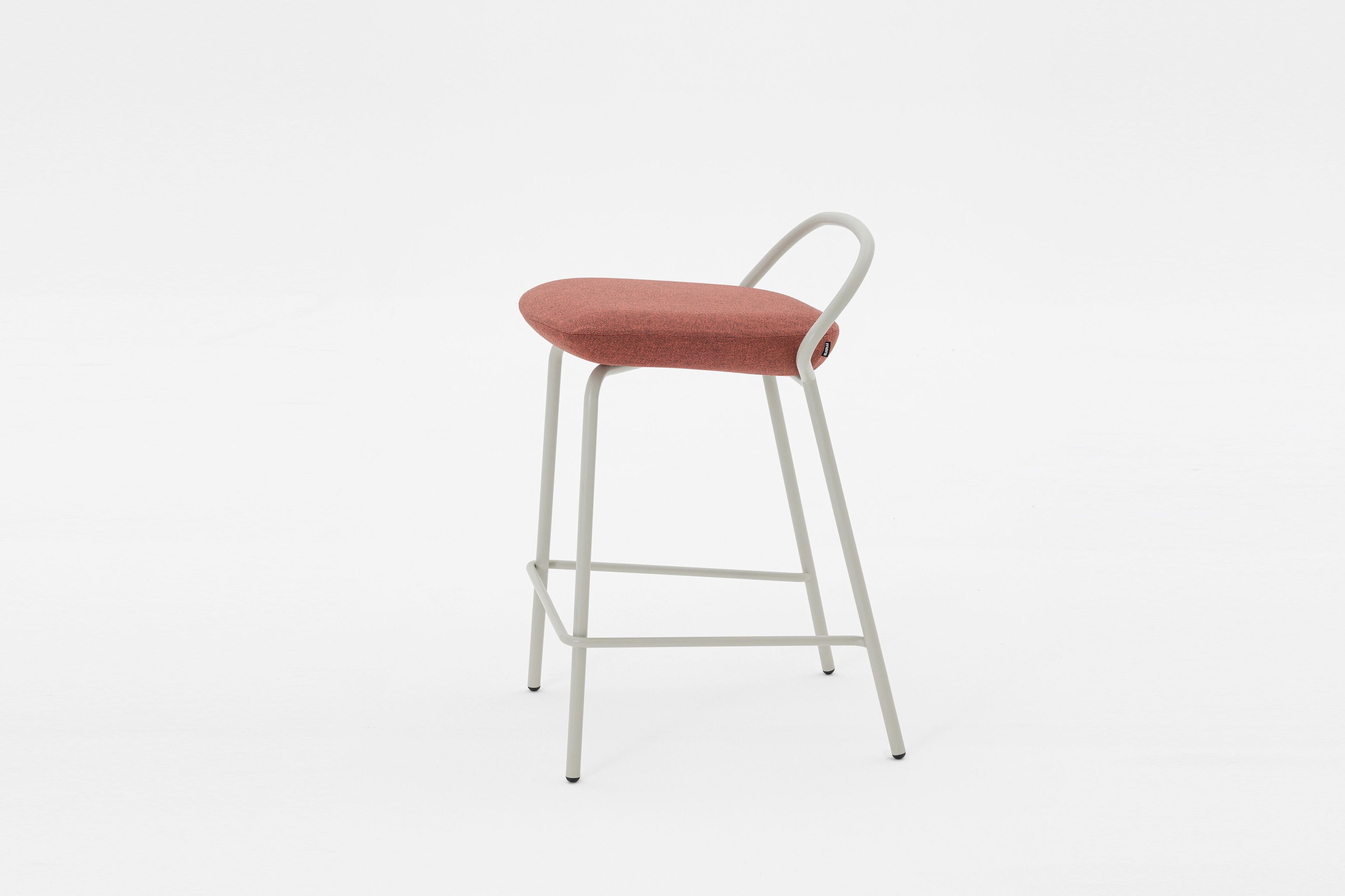 Высокий стальной штабелируемый стул с подставкой для ног Mara Icon ARCH-00107929 - Вид №5