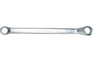 19814650 Накидной ключ 16x17 мм, длина 250 мм, изогнутый 0430031617 IZELTAS