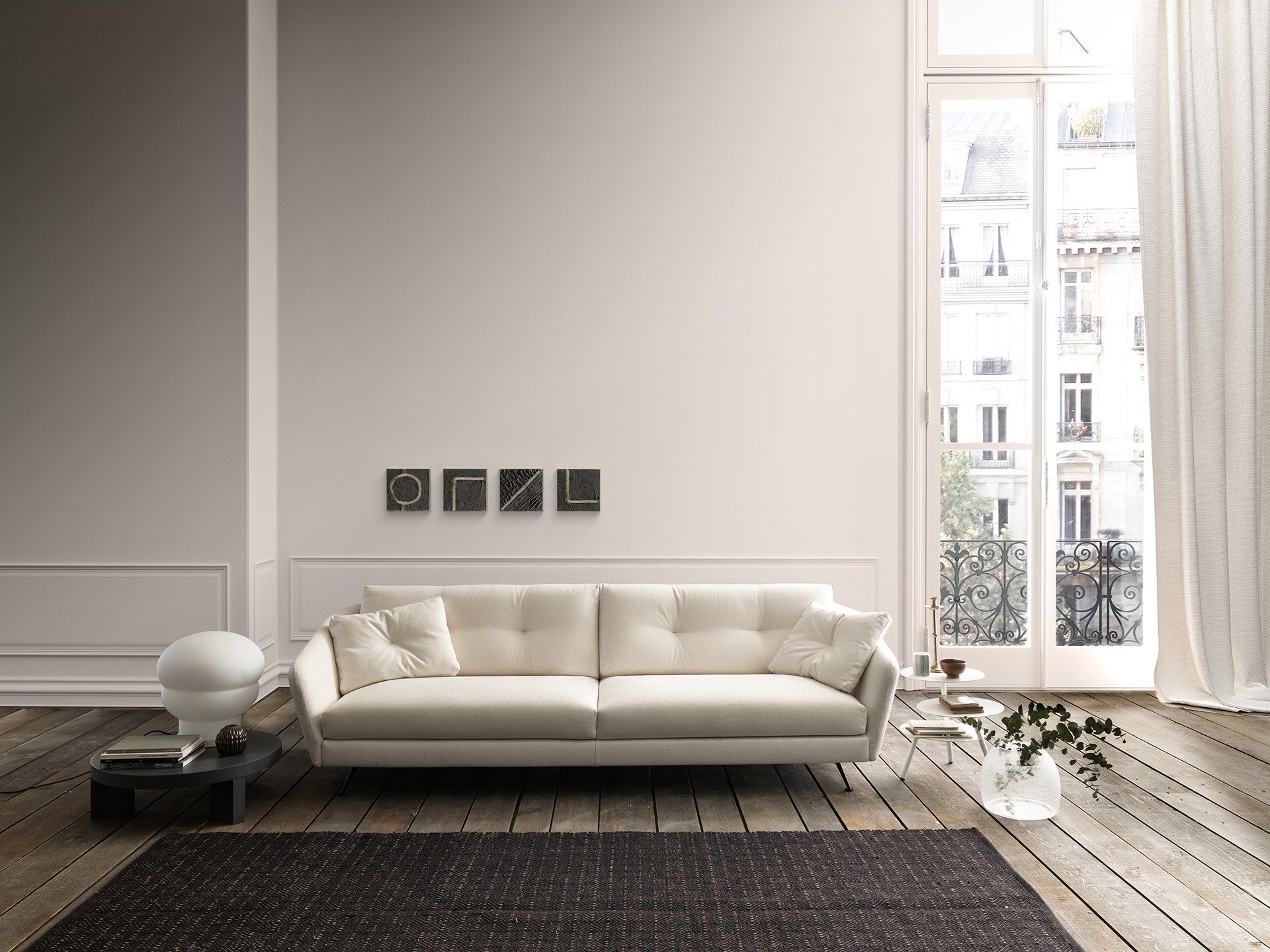 Съемный диван из ткани VALENTINI ARCH-00016940 - Вид №3