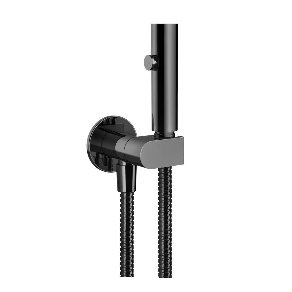 Запорное устройство 45124 706 Gessi Inverso ЧЕРНЫЙ МЕТАЛЛ PVD 45124706