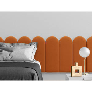 Стеновая панель Velour Orange цвет оранжевый 30х60см 2шт TARTILLA