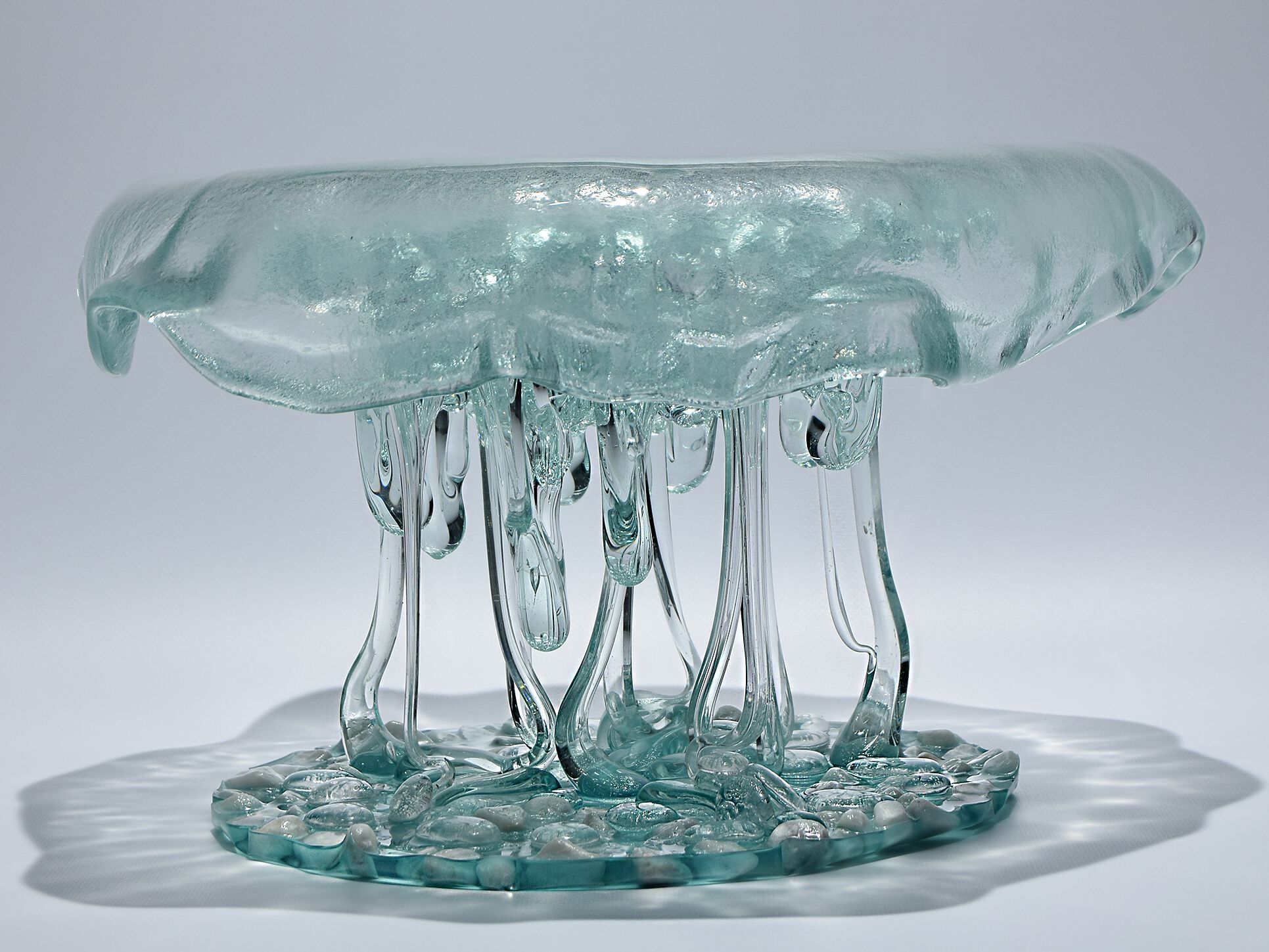 Центральная часть / стеклянная скульптура Mosche Bianche Fluid Glass ARCH-00139307