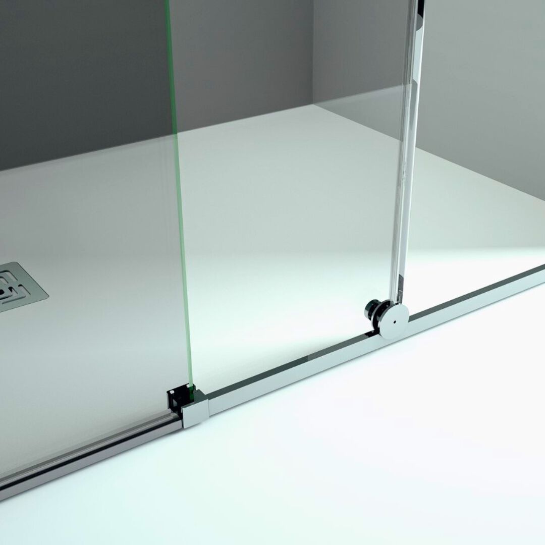 Стальная и стеклянная нишевая душевая кабина с раздвижной дверью CSA Box Doccia ROSSELLA ARCH-00017057