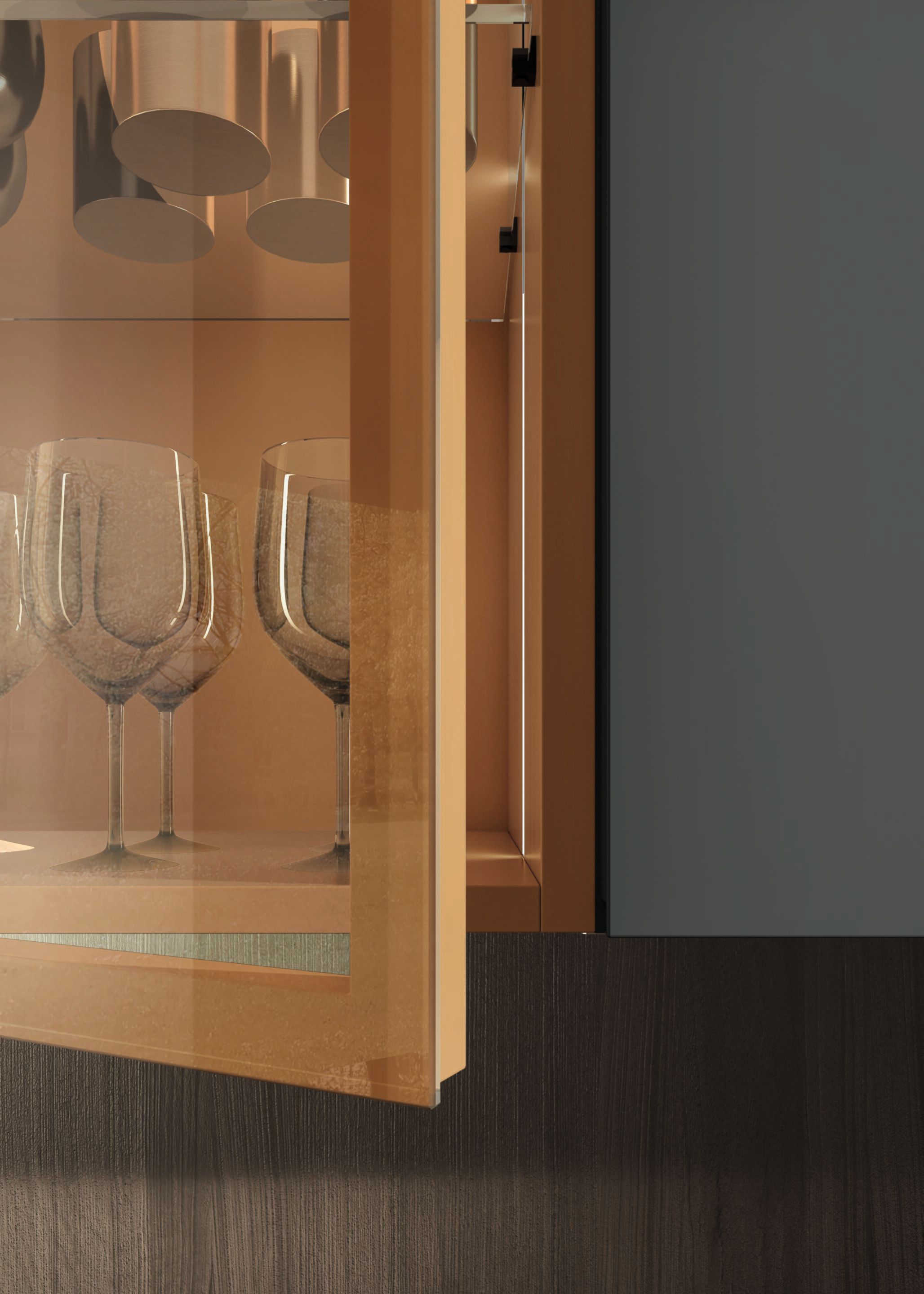 Линейная кухня Lago 36e8 CUT KITCHEN 2827 ARCH-00047597 - Вид №2