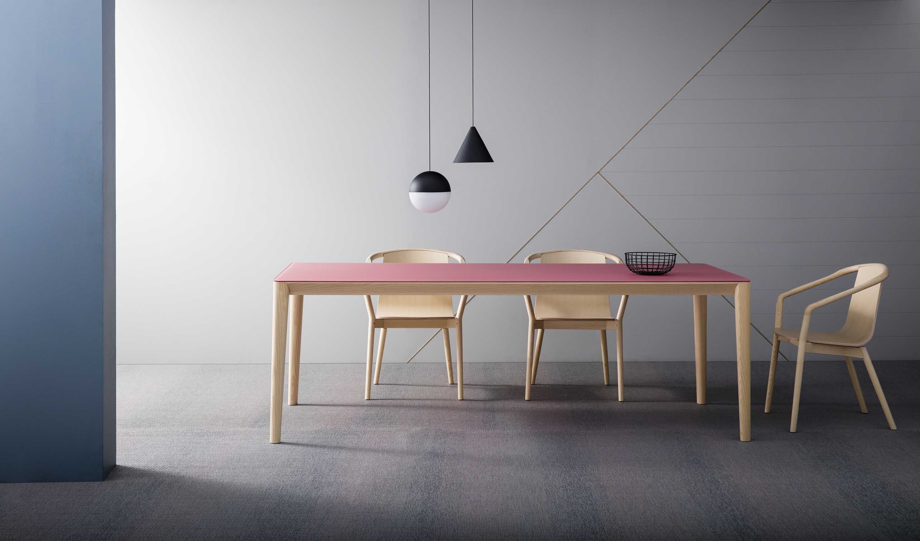 Прямоугольный стол из дерева и стекла SP01 Смит ARCH-00152326 - Вид №9