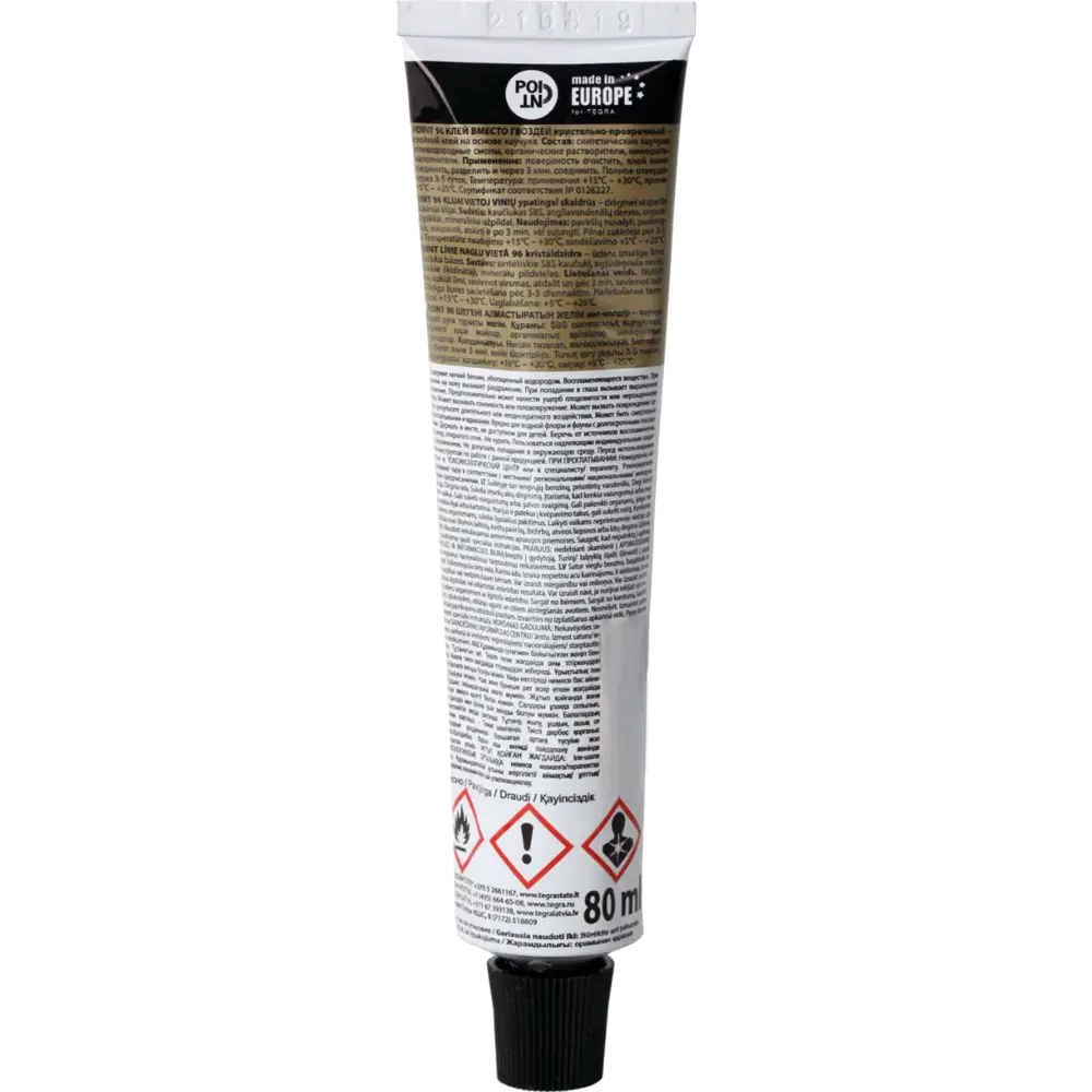 Клей монтажный Point 96 прозрачный 80 мл STLM-2166071 - Вид №1