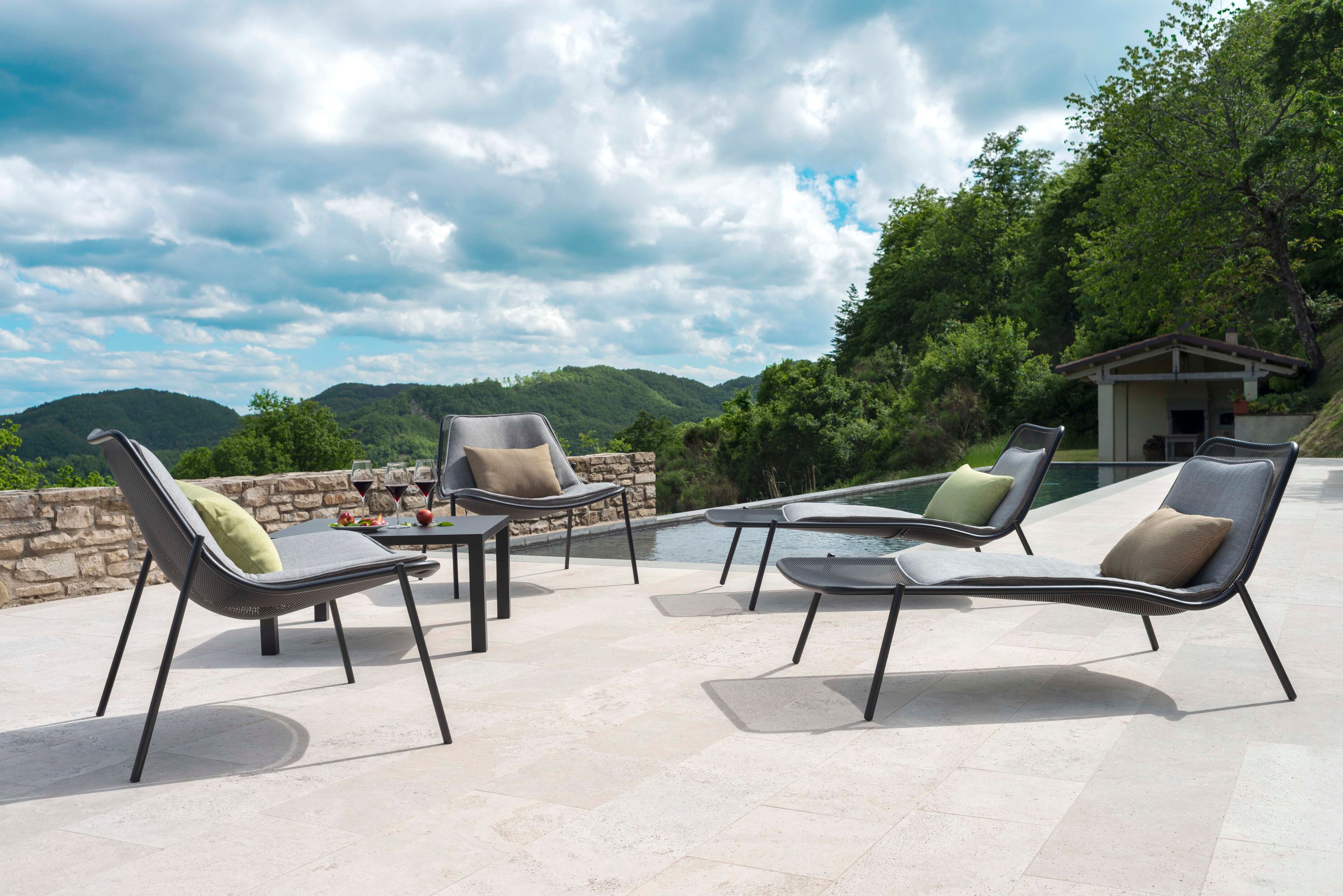 Стальной садовый стул emu круглый ARCH-00143421 - Вид №6