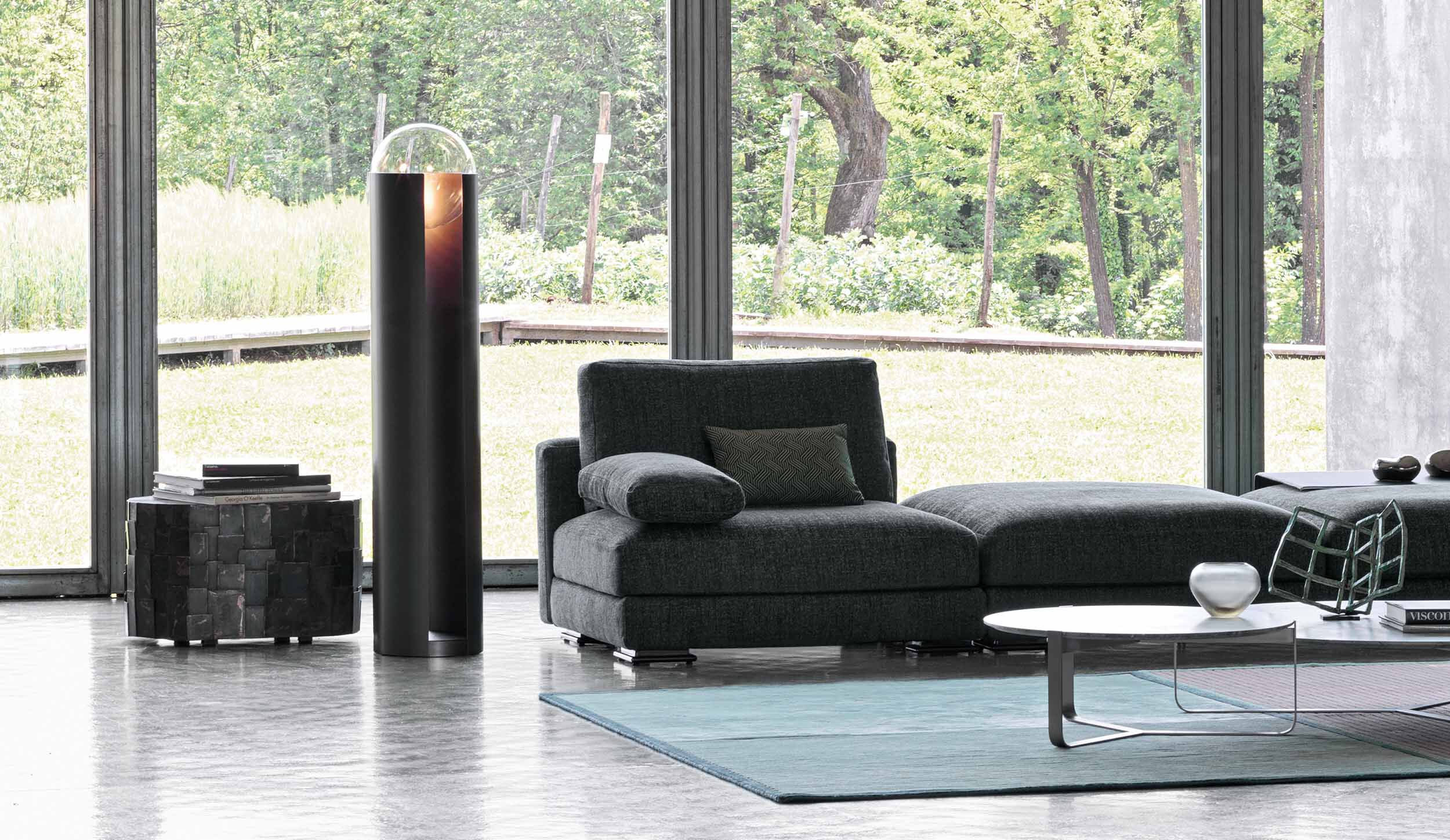 Металлический светодиодный торшер Natevo ARCH-00021314