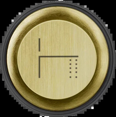 SP03298 716 Gessi Hi-fi PVD С ЗОЛОТОЙ ЩЕТКОЙ