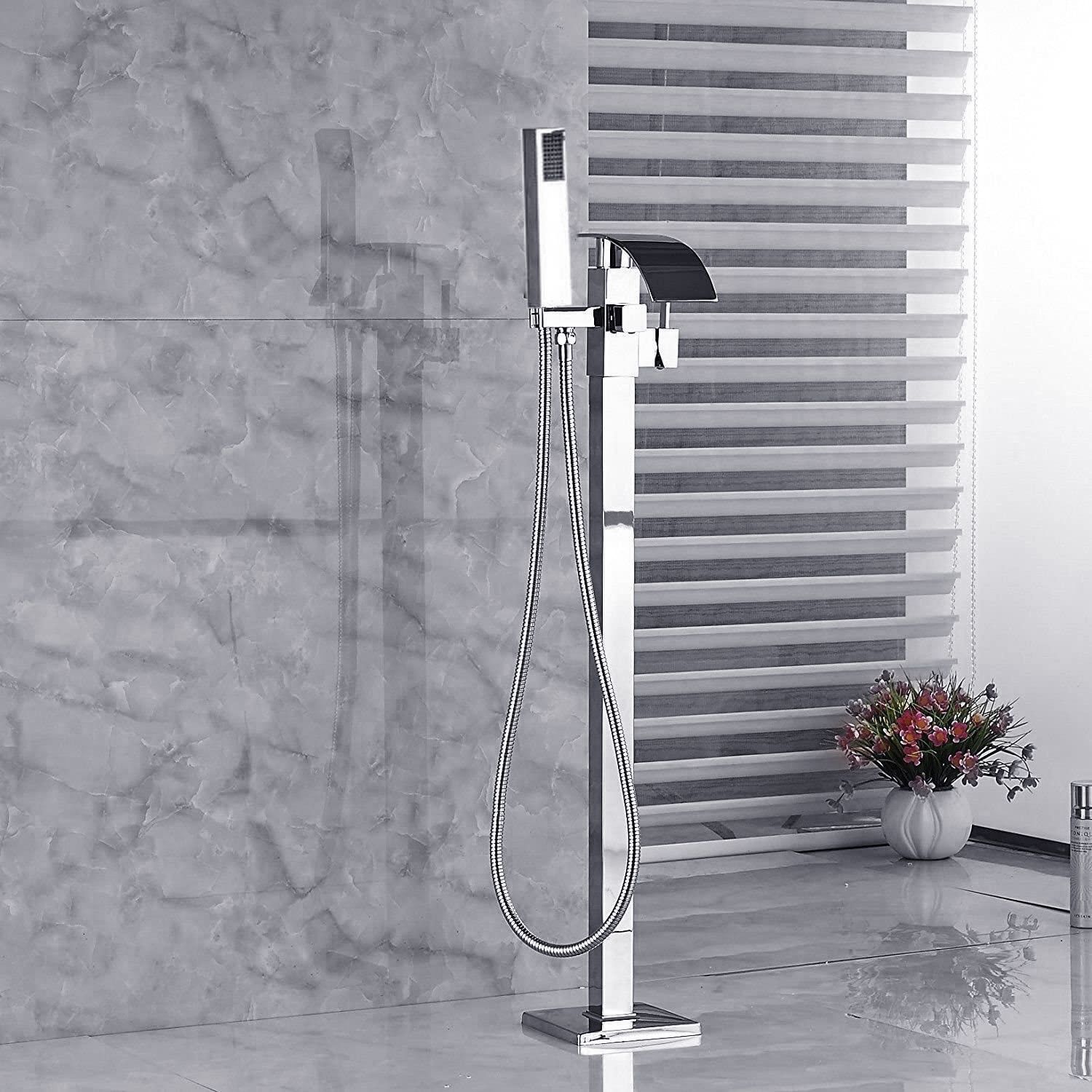 Латунный смеситель для ванны с ручным душем Fontana Showers FS1377 ARCH-00110788 - Вид №1