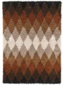 Kasthall Прямоугольный льняной коврик с геометрическими мотивами Fogg 93501125