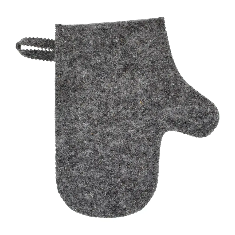 Рукавица для бани Банные Штучки Hot Pot цвет серый STLM-2106054 - Вид №1