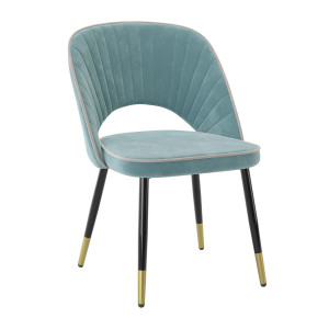 90347662 Кухонный стул Монако стул для столовой/гостинной/спальни цвет бирюзовый STLM-0195041 MILAVIO