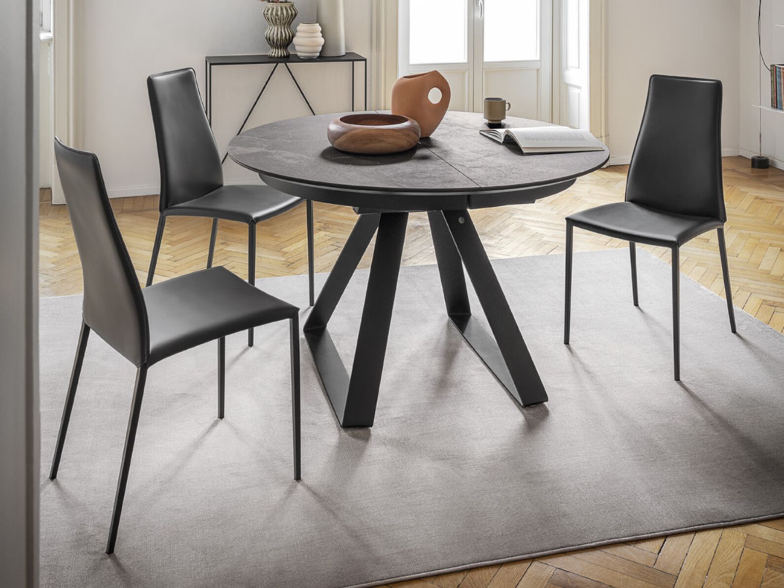 Керамический выдвижной стол Calligaris ATLANTE ARCH-00145566 - Вид №3