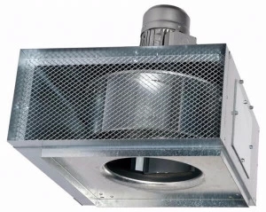 ALDES Геликоцентробежный коробчатый вентилятор для отвода дыма Ventilatori di evacuazione fumo e calore