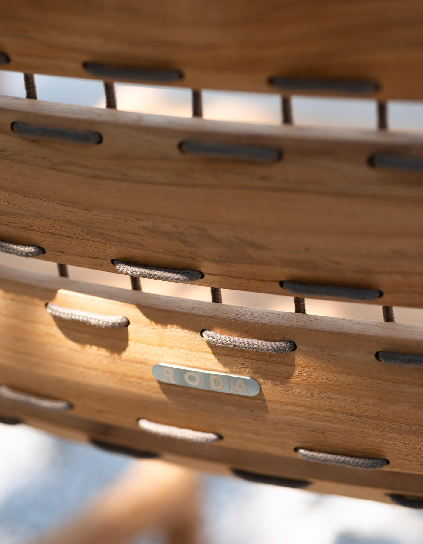 Стул для сада из тикового дерева RODA Teseo ARCH-00091529 - Вид №8