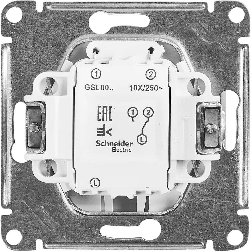 Schneider Electric Glossa - элегантный выключатель для современного интерьера 86710522 STLM-0070864 - Вид №2
