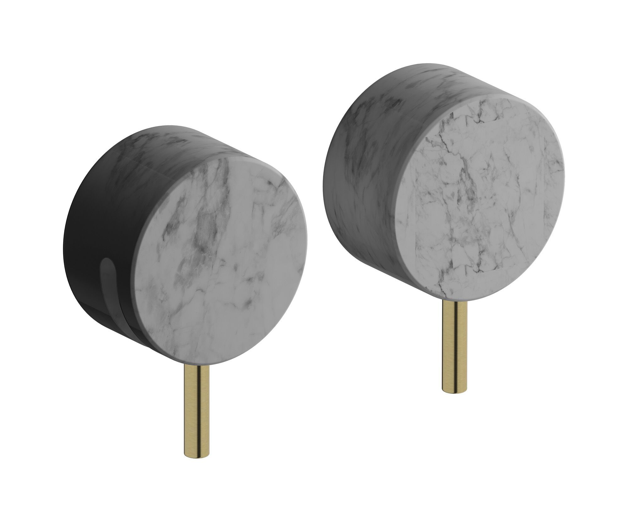 Смеситель для душа с 2 отверстиями IB мрамор + мрамор Elle ARCH-00142543 - Вид №8