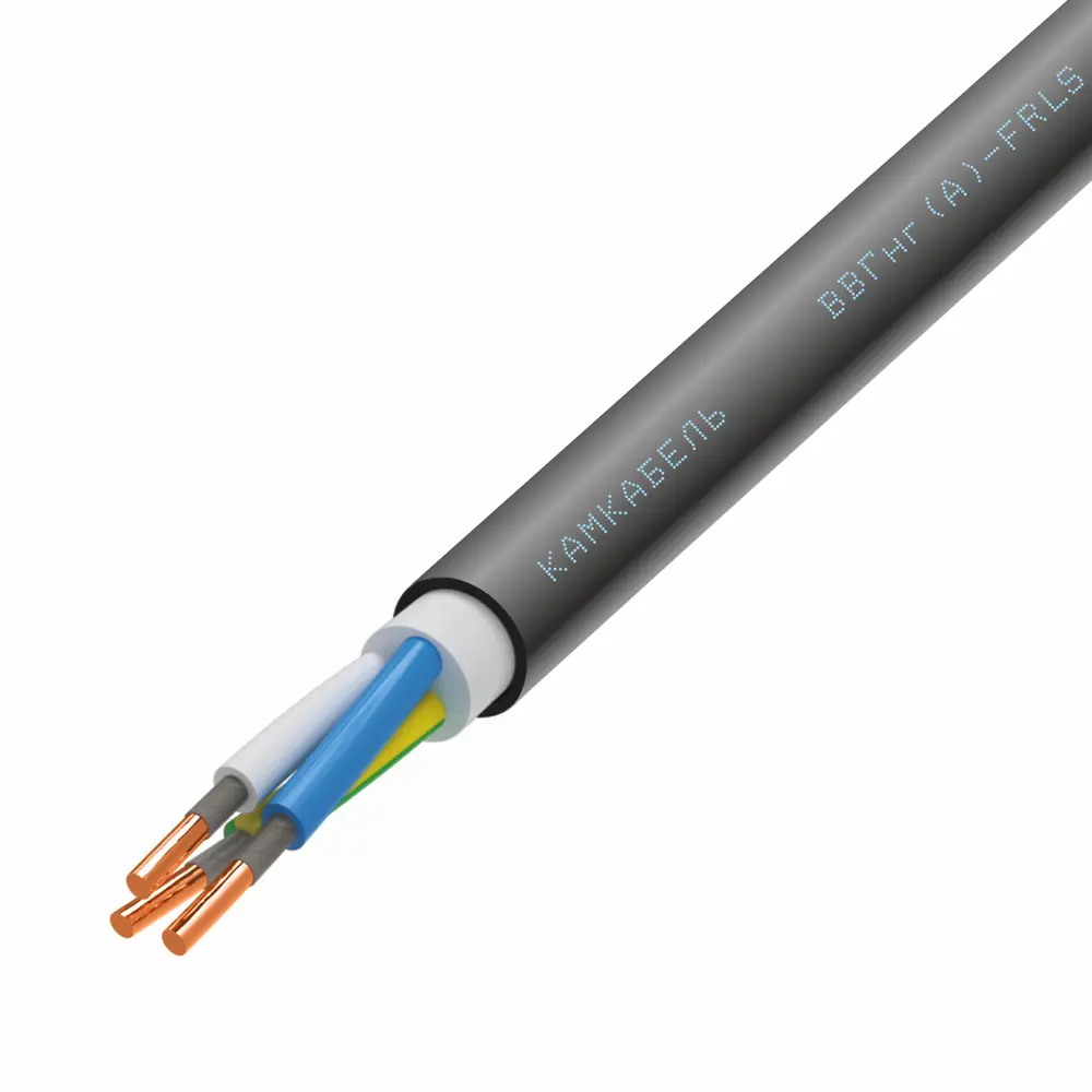 Кабель Камкабель ВВГнг(А)-FRLS 3x2.5 на отрез ГОСТ 84573446 STLM-2169720 