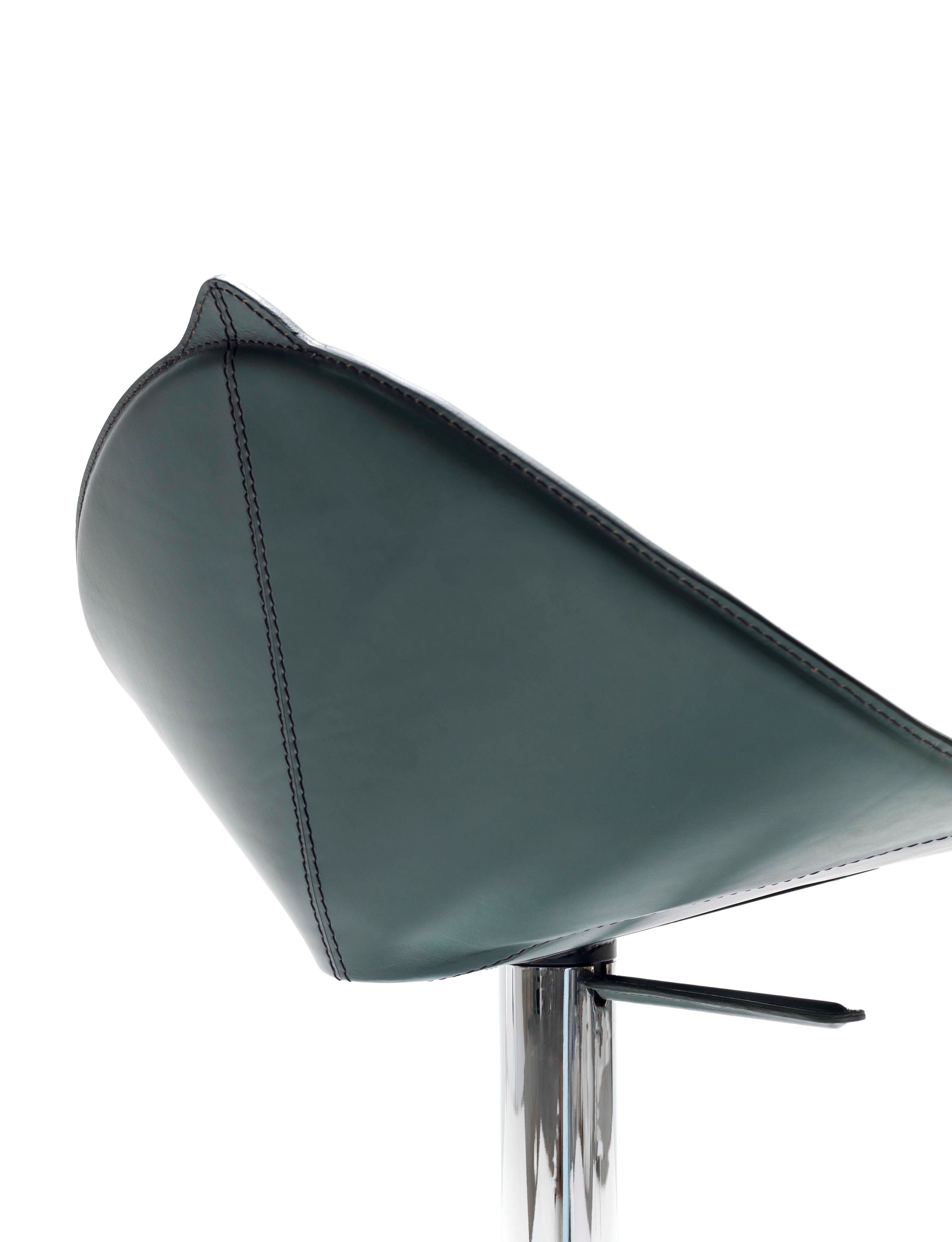 Высокий кожаный стул Fasem Fiorile ARCH-00092361 - Вид №10