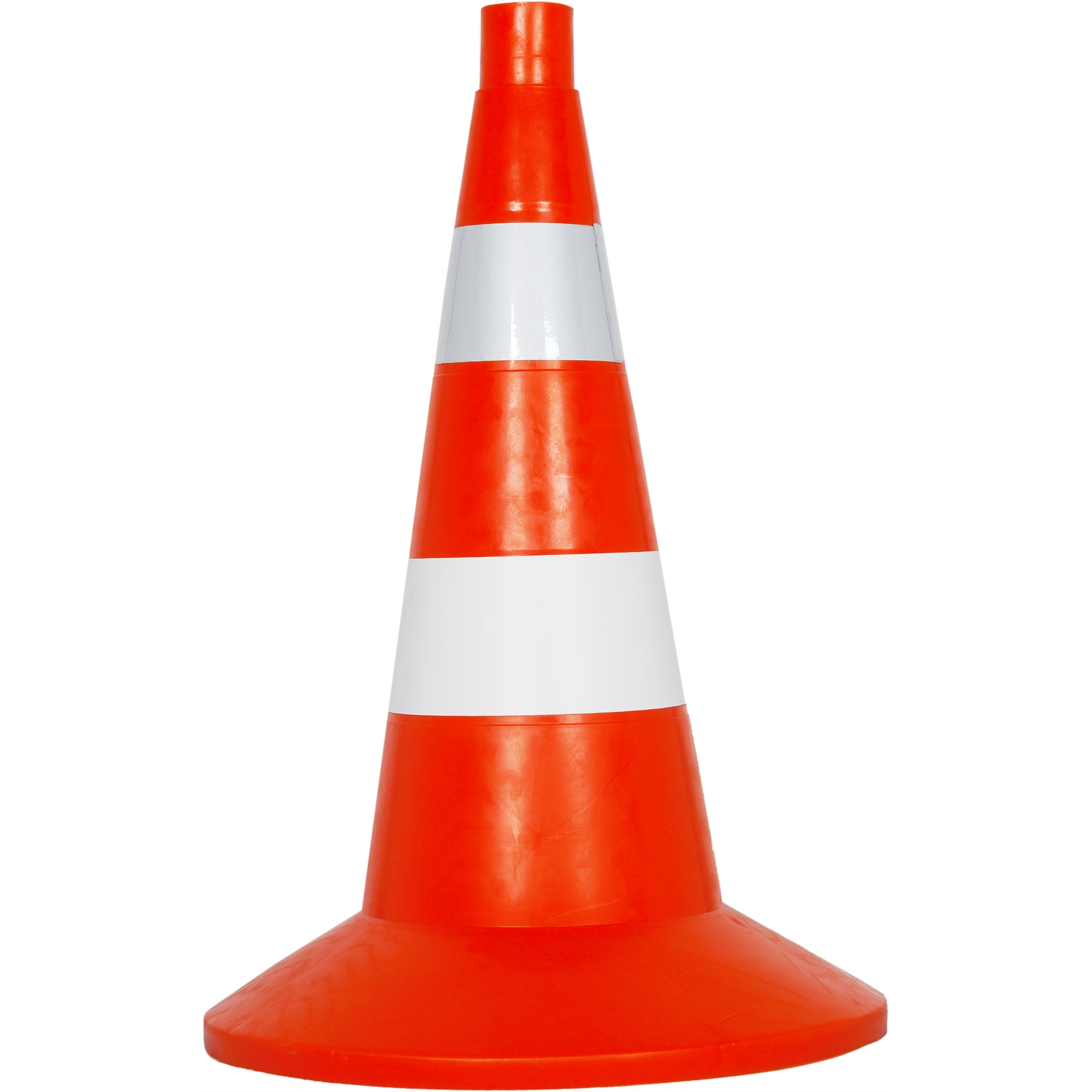 12516944 Конус мягкий комбинированный большой, цвет оранжевый Santreyd 