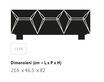 Шкаф из зеркального стекла с распашными дверями Bontempi Casa EDEN ARCH-00098578 - Вид №9