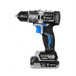 Дрель-шуруповерт аккумуляторная бесщеточная Deko Sharker 20V 063-4037, 20 В Li-ion 3 Ач 89334753 STLM-2133085