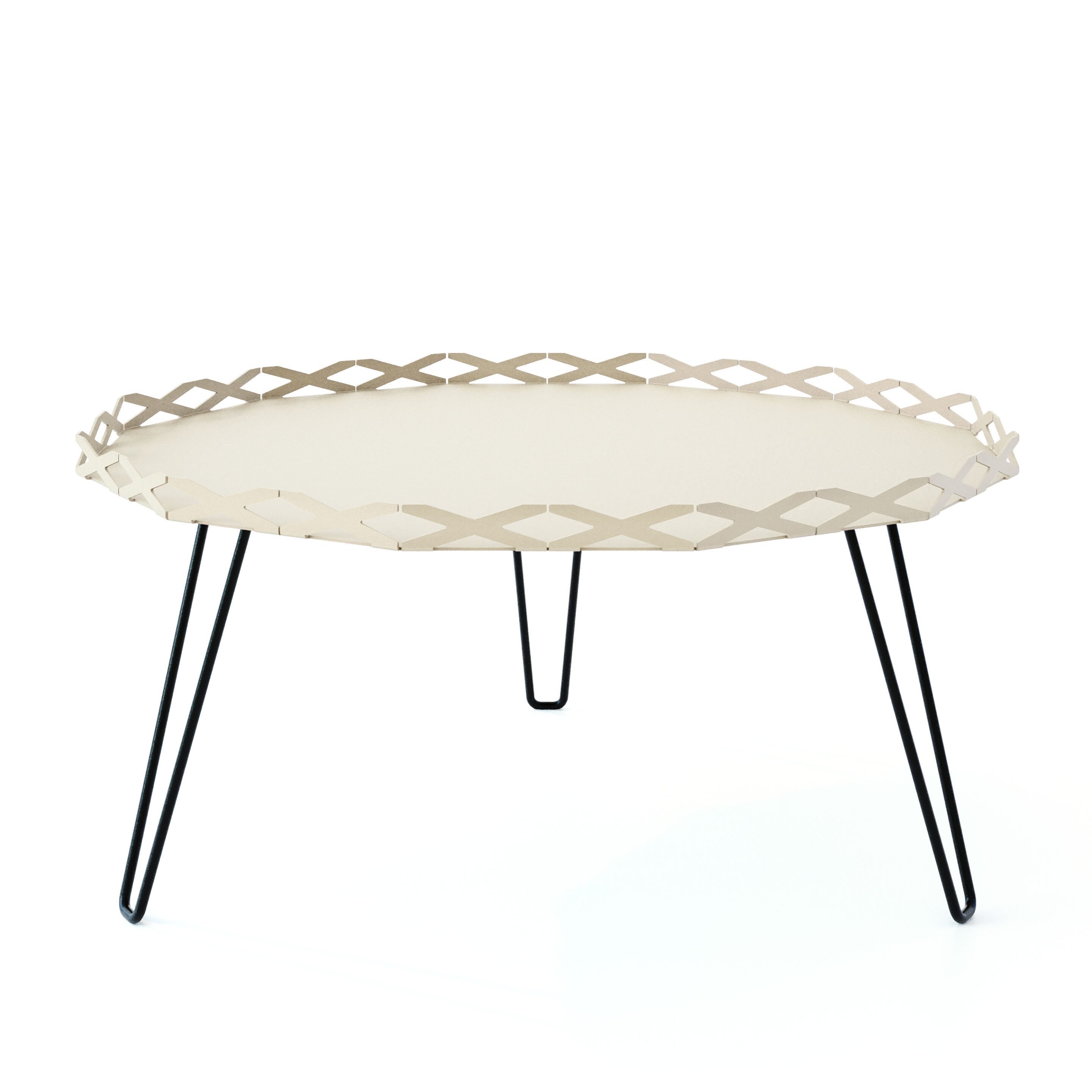 Круглый стальной журнальный столик Déco-Gem AURA ARCH-00091312 - Вид №5