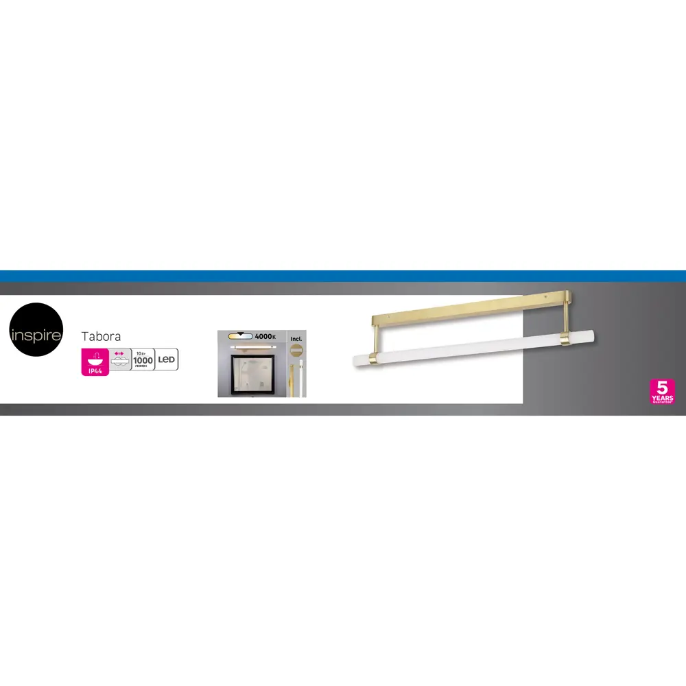 INSPIRE Tabora — светодиодная подсветка для зеркала с защитой от влаги 82666396 STLM-0033314 - Вид №5