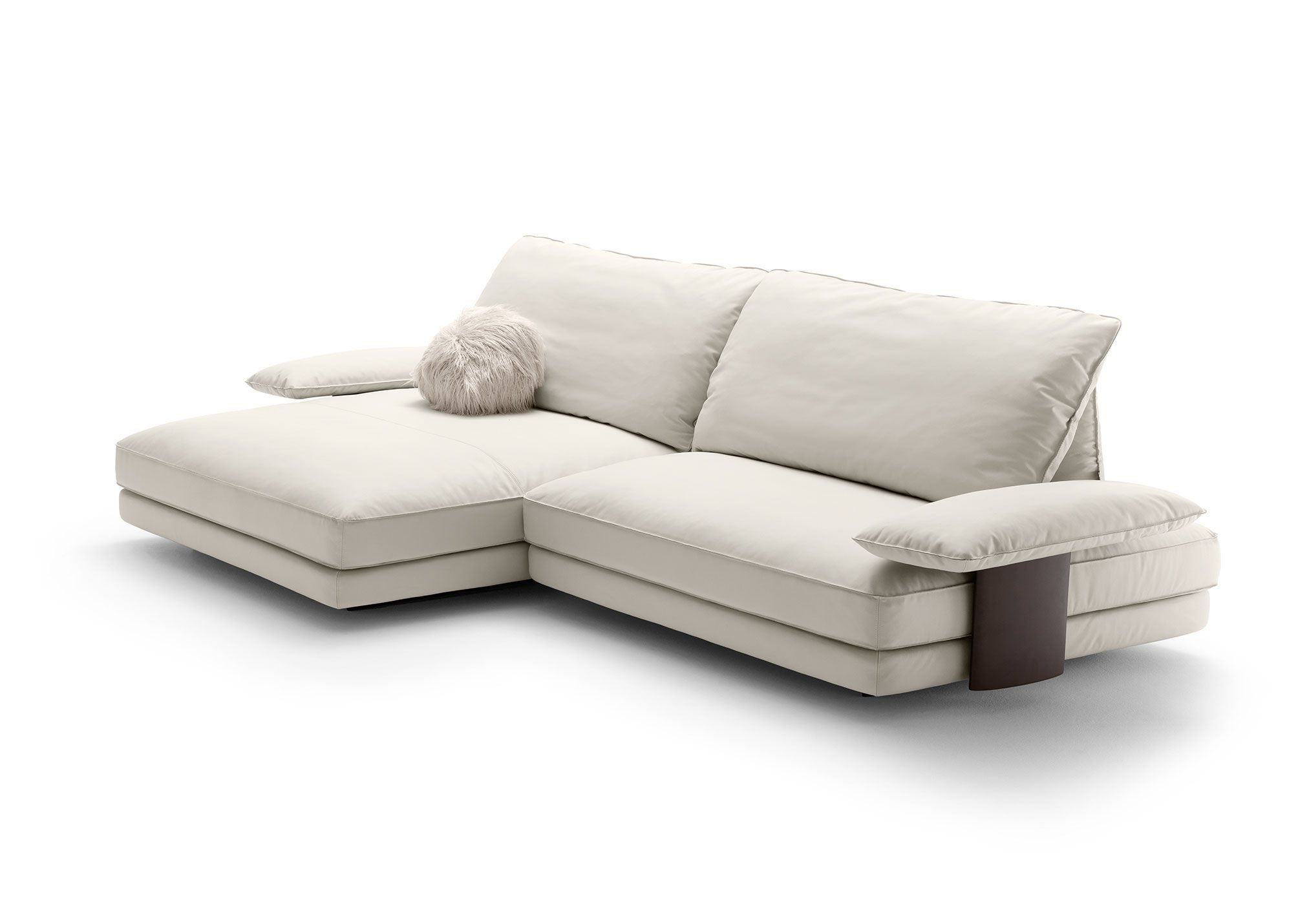 Кожаный модульный съемный диван BertO DAVID ARCH-00147558 - Вид №4