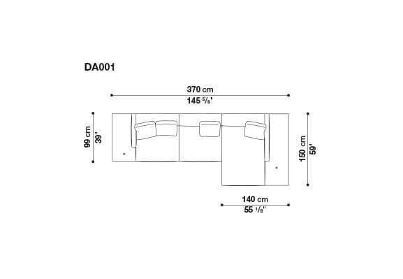 Кожаный диван B&B Italia док ARCH-00130675 - Вид №199