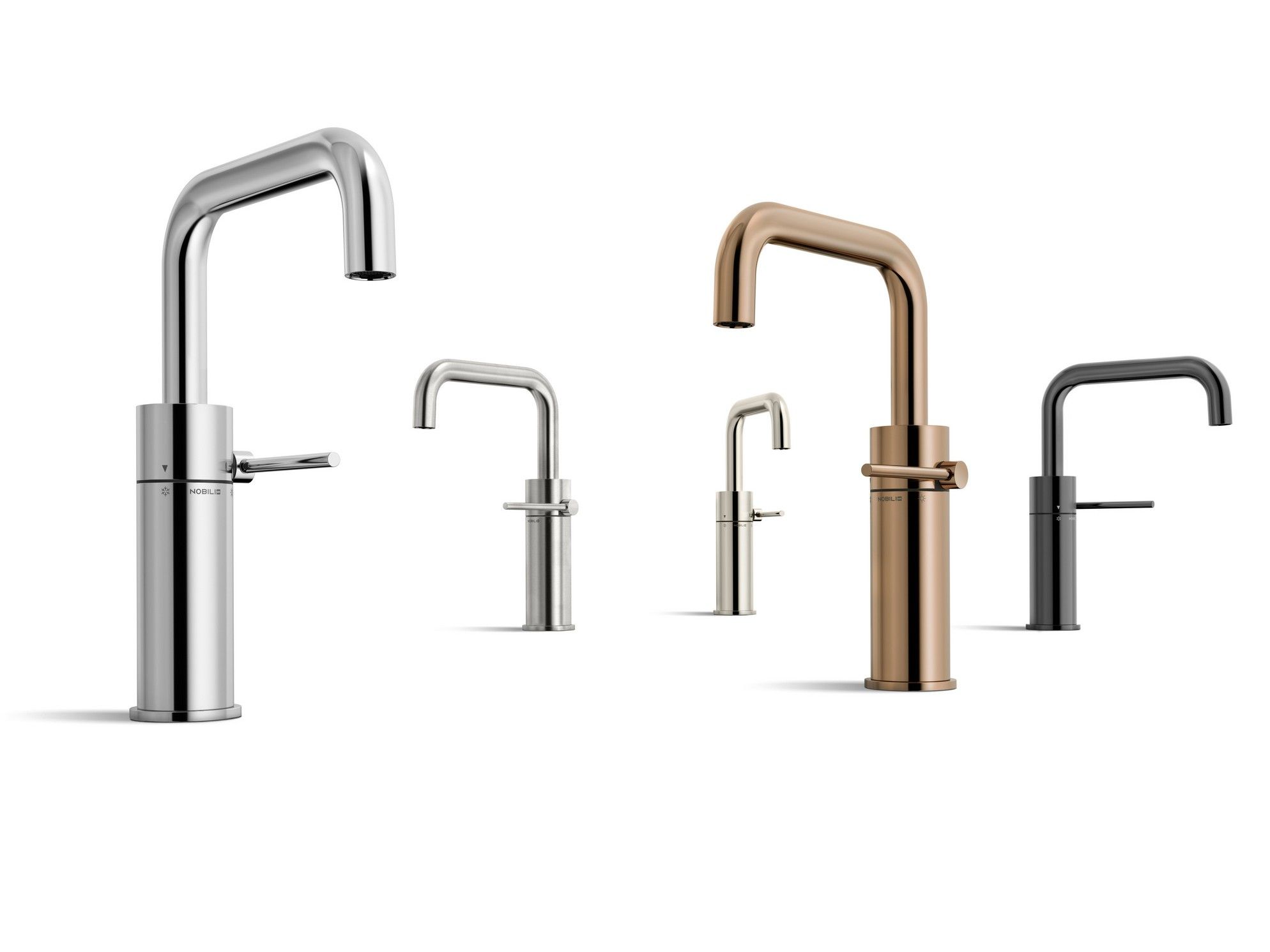 Высокий смеситель для раковины с аэратором Nobili Velis ARCH-00100293 - Вид №1