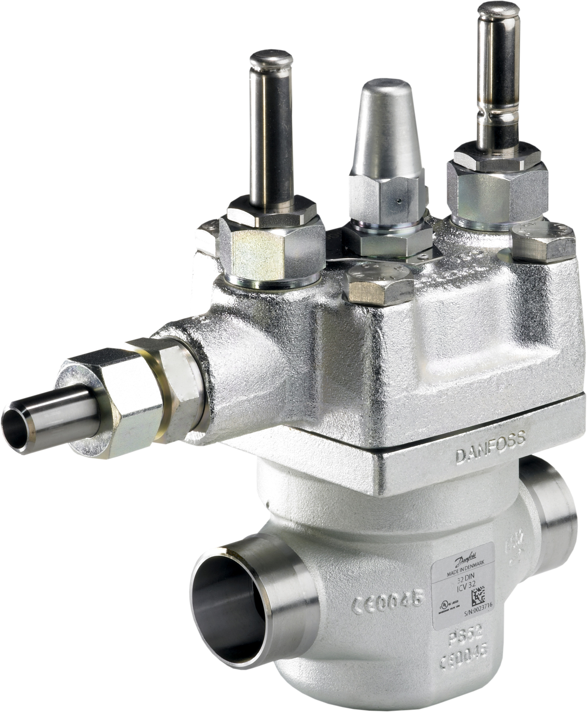 Danfoss ICLX — двухступенчатые клапаны ICLX 50 (D 50) Клапан соленоидный 027H5040  - Вид №10