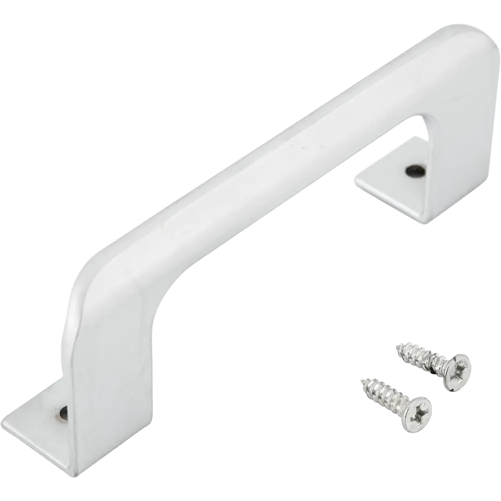 Мебельная ручка-скоба S-4150 117 мм ЦАМ матовый хром KERRON STLM-2117218 - Вид №2