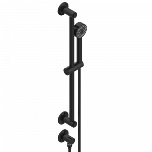 G9B-58 Душ ручной стильный встраиваемый в стену, 60 cм штанга, шланг, крючок и патрубок для душа Thg-paris System métal lisse с рукоятками Покрытие PVD бронза