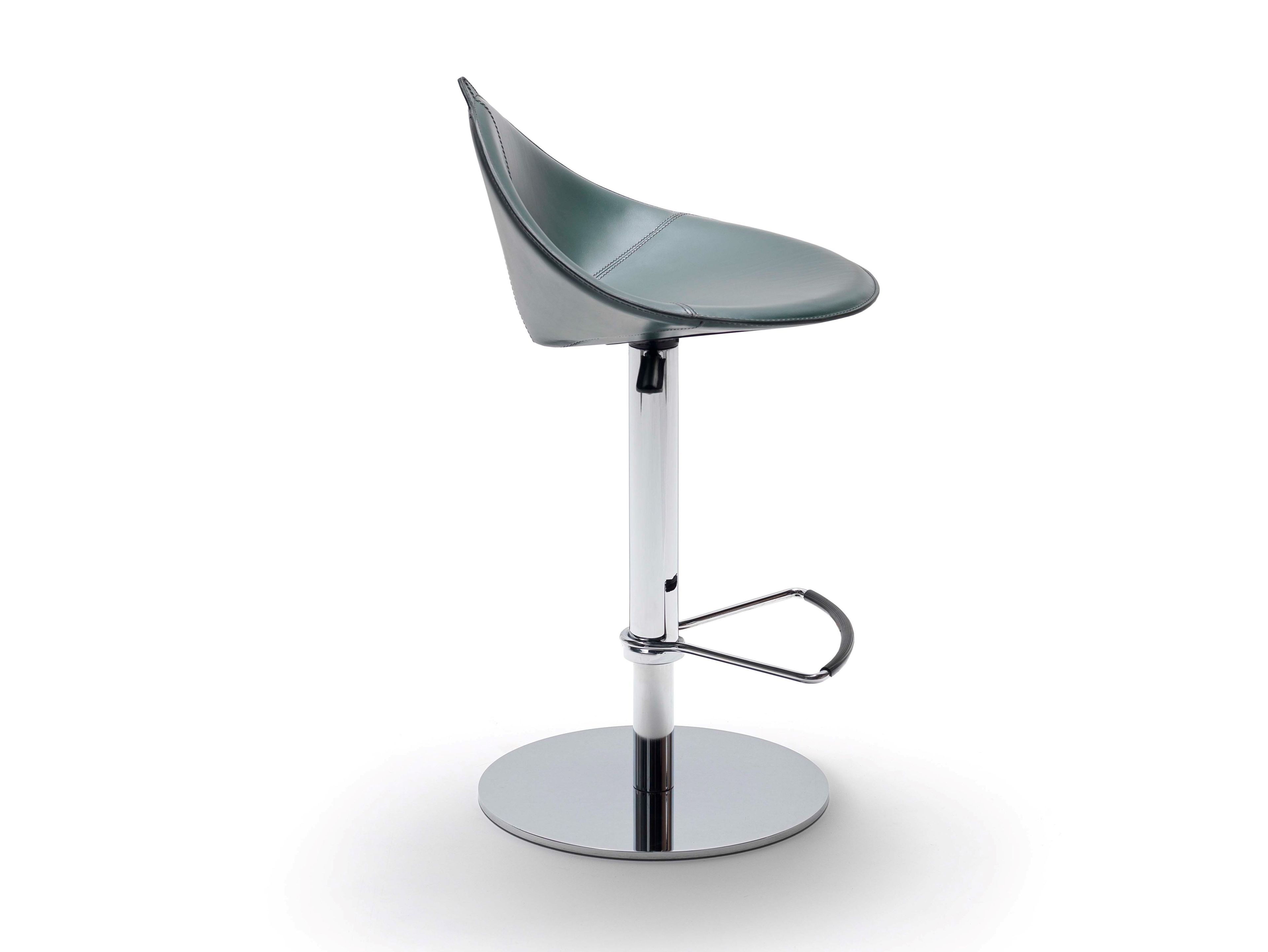 Высокий кожаный стул Fasem Fiorile ARCH-00092361 - Вид №3